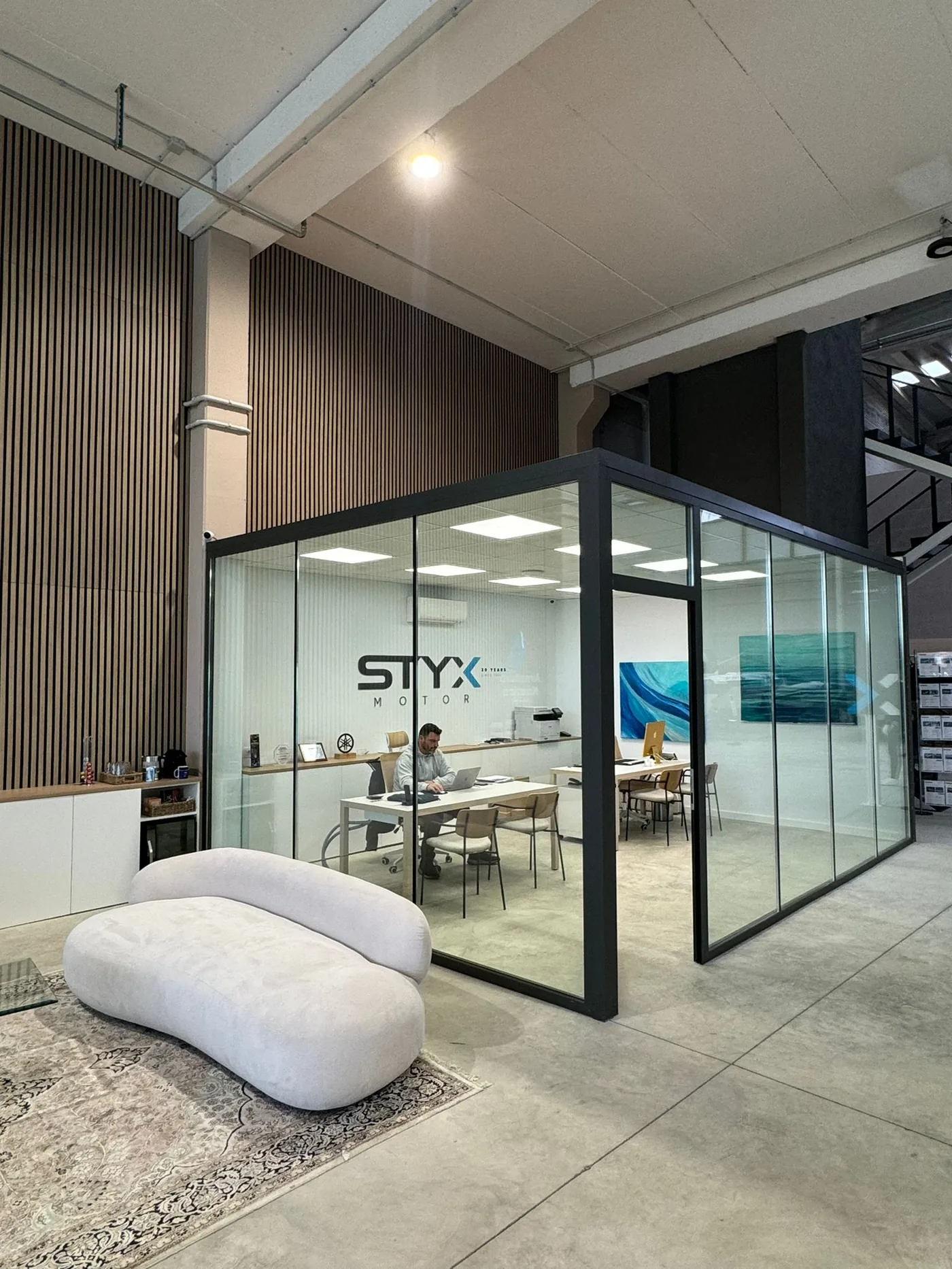 Styx Motor — Separación en vidrio