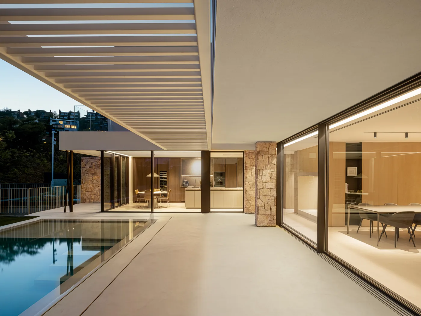 Villa 838 — Exterior jardín